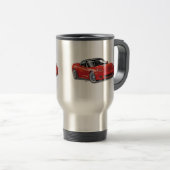 伝説的なZ-R-ONE自動車芸術ツートーンコーヒーM トラベルマグ (正面右)