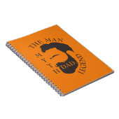 伝説的モダンパパ父の日 ノートブック (右側)