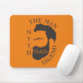 伝説的モダンパパ父の日 マウスパッド (マウス)