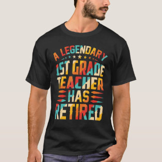 伝説的退職した第1級先生レティレム Tシャツ