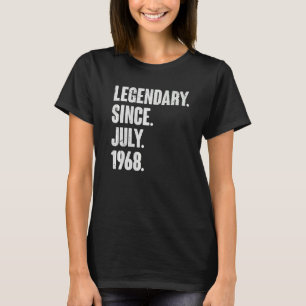 伝説的1968年7月以来54歳54誕生 Tシャツ