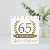 伝説的65番目の誕生日 カード (スタンド正面)