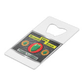 伝説第24期機械化歩兵師団 クレジットカード栓抜き (正面アングル)