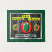 伝説第24期機械化歩兵師団 タペストリー (正面(横))