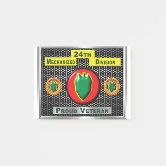 伝説第24期機械化歩兵師団 ポストイット (正面)