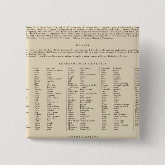 伝説13839年洗い、鉱石、井田 缶バッジ (正面)