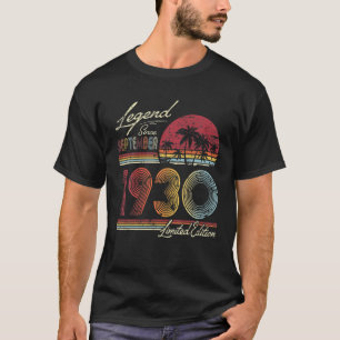 伝説1930年9月以来90番目の誕生日ギフト90 Tシャツ
