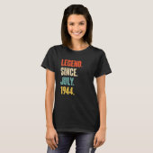 伝説1944年7月以来78歳のギフト78th Birt Tシャツ (正面フル)