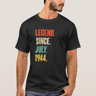 伝説1944年7月以来78歳のギフト78th Birt Tシャツ