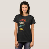 伝説1944年7月以来78歳のギフト78th Birt Tシャツ (正面フル)