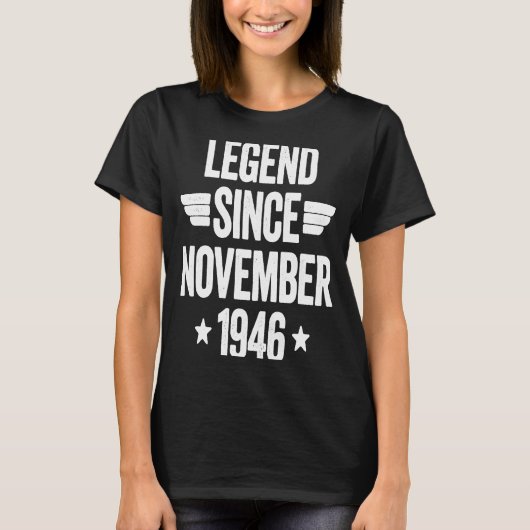 伝説1946年11月1日 Tシャツ (正面)