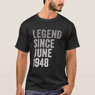 伝説1948年6月73素晴らし歳73位B Tシャツ