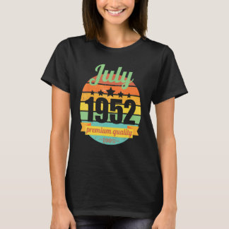 伝説1952年7月以来70年70s 70誕生日1 tシャツ