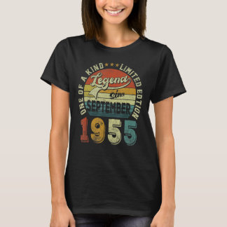 伝説1955年9月以来67歳バレ Tシャツ