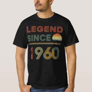 伝説1960年からヴィンテージレトロ, 1960日ギフト Tシャツ