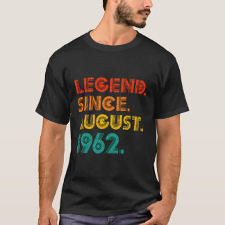 伝説1962年から威厳がある誕生日ギフト196威厳がある年 Tシャツ