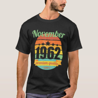 伝説1962年11月以来60年60s 60誕生田 tシャツ