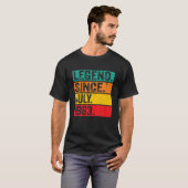 伝説1963年7月59日誕生日59歳 Tシャツ (正面フル)