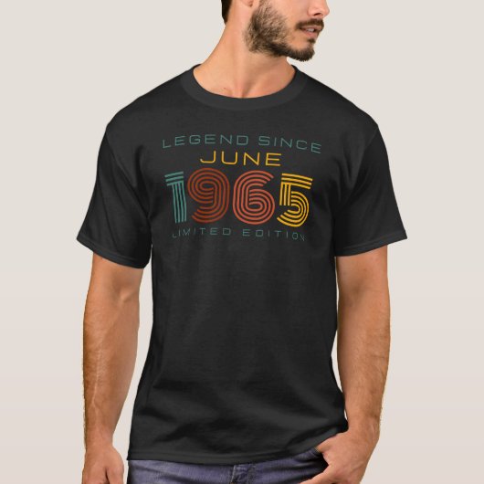 伝説1965年6月号 Tシャツ (正面)