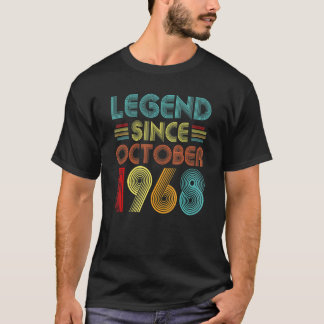 伝説1968年10月以来54歳54歳 Tシャツ