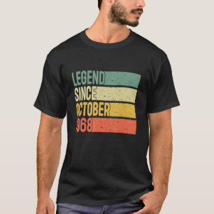 伝説1968年10月以来54歳54誕生 Tシャツ