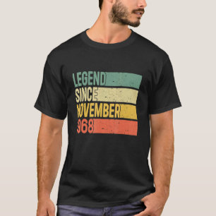伝説1968年11月以来54歳バレ Tシャツ