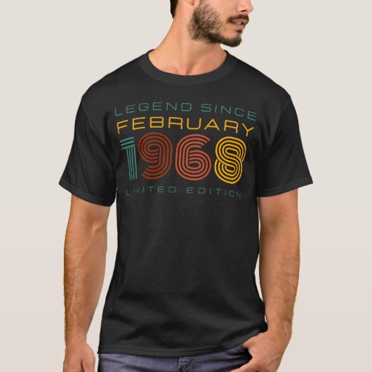 伝説1968年2月号 Tシャツ (正面)