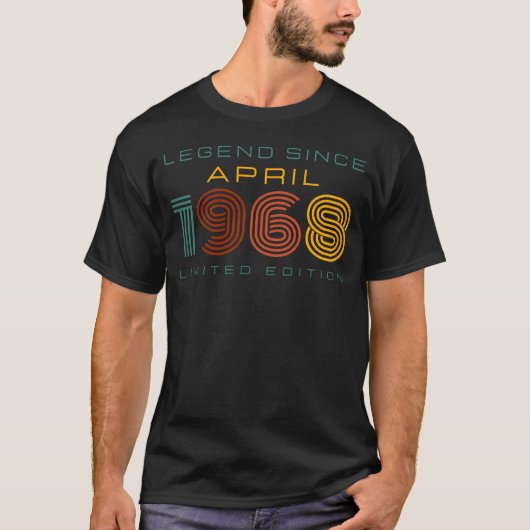 伝説1968年4月号 Tシャツ (正面)