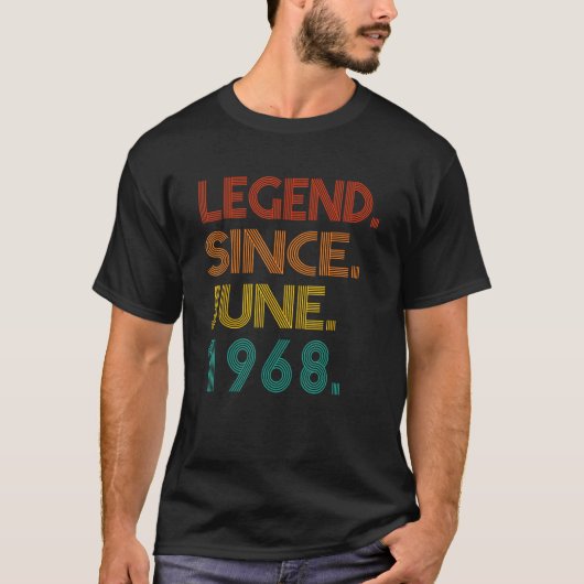 伝説1968年6月以来ヴィンテージ1968周年Bi Tシャツ (正面)