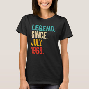 伝説1968年7月以来55歳55誕生日 Tシャツ