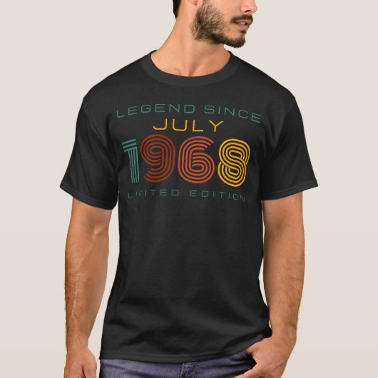 伝説1968年7月号 Tシャツ (正面)