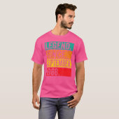 伝説1968年9月以来54誕生日54年 Tシャツ (正面フル)