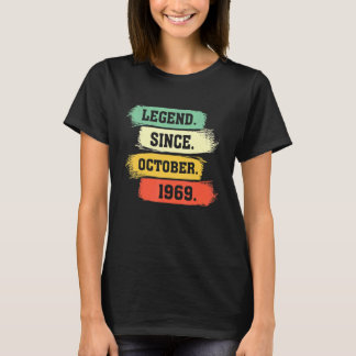 伝説1969年10月u2013ハッピーバースデー tシャツ