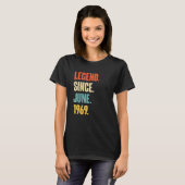 伝説1969年6月以来53歳53誕生日 Tシャツ (正面フル)