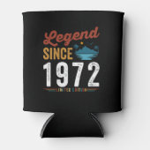 伝説1972年以来の誕生日レトロヴィンテージ 缶クーラー (正面)