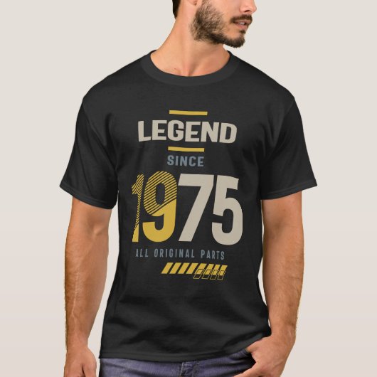 伝説1975年48歳の誕生日 Tシャツ (正面)