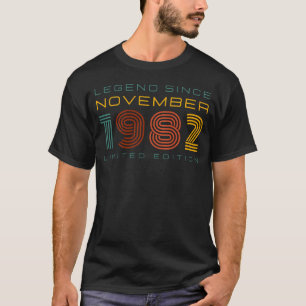 伝説1982年11月以来、限定版メンズ Tシャツ