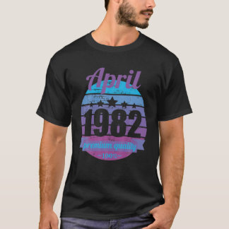 伝説1982年4月以来40年40s 40.誕生日 tシャツ