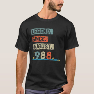 伝説1988 33威厳があるrd誕生日男性 tシャツ