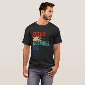 伝説1991年12月以来31歳31歳バレ Tシャツ (正面フル)