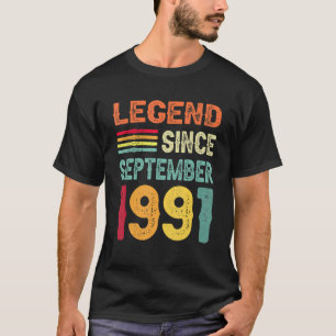 伝説1991年9月以来31誕生日31年 Tシャツ