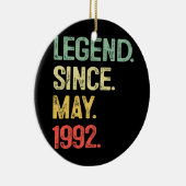 伝説1992年5月30日誕生日30歳 セラミックオーナメント (右)