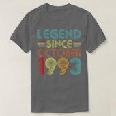 伝説1993年10月29歳29歳 Tシャツ (デザイン正面)