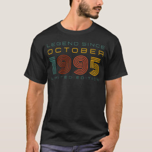 伝説1995年10月以来、限定版メンズ Tシャツ