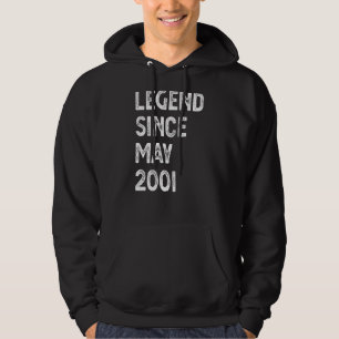 伝説2001年5月以来20誕生日男性の女性 パーカ