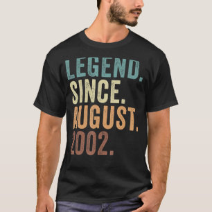 伝説2002威厳がある年20日目20歳B Tシャツ