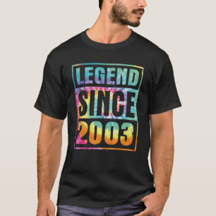 伝説2003年19歳19誕生日ネクタイD Tシャツ