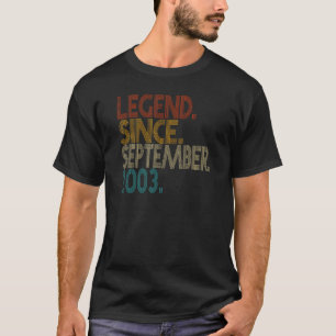 伝説2003年9月19歳バレ Tシャツ