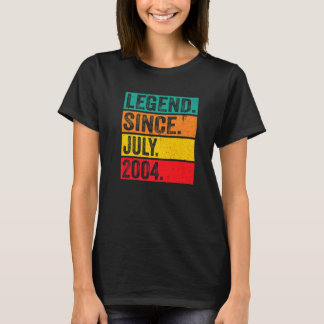 伝説2004年7月18歳18誕生日 Tシャツ