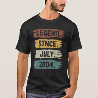 伝説2004年7月18歳18誕生日 Tシャツ